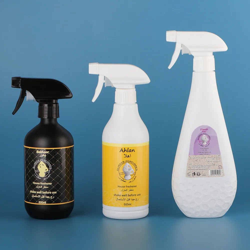 Choosing empty spray bottles