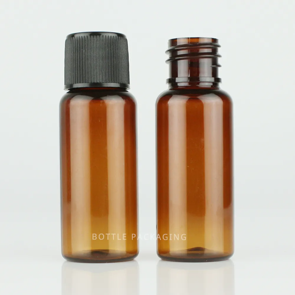 Amber bottles for sensitive formulas