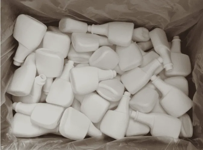 HDPE bottles for volume production