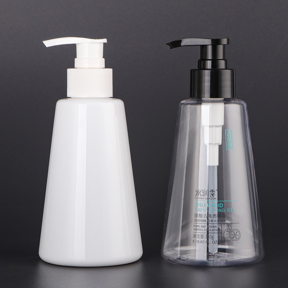 Shampoo bottle packaging options
