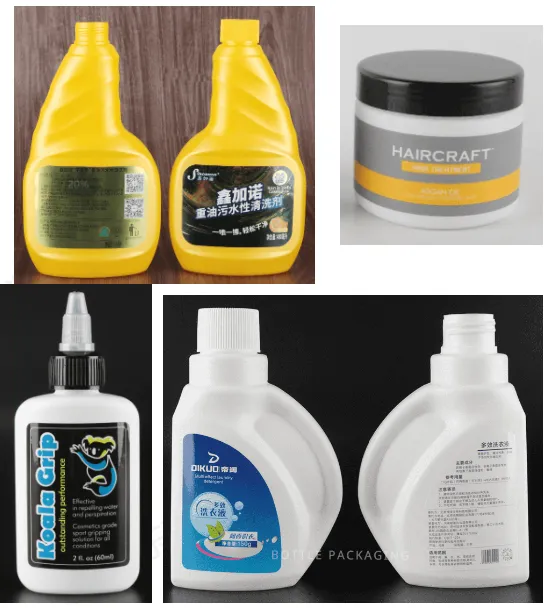 Bottle printing, labelling and finishing