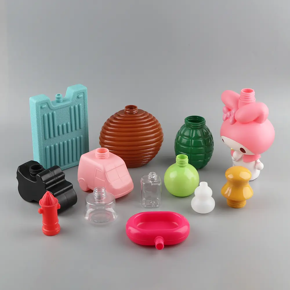 Producing complex blow-moulded parts