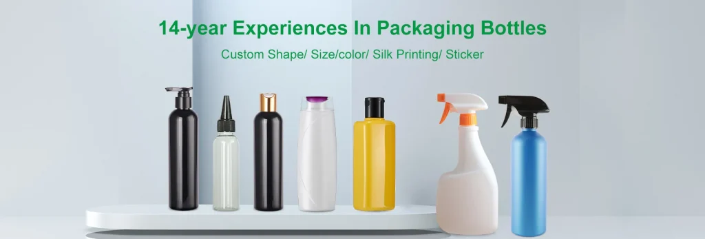 Custom plastic bottles: sampling to bulk