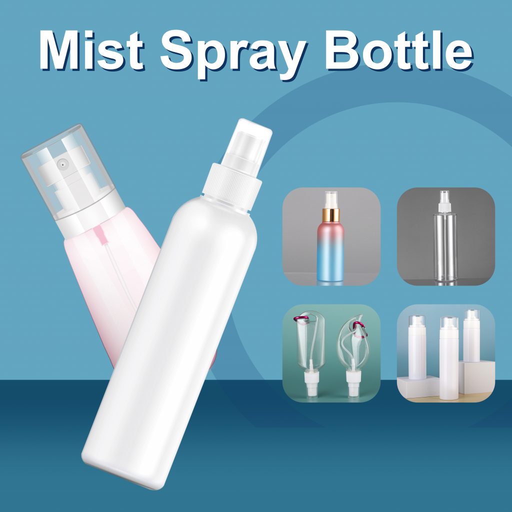 Spray bottle types and nozzles