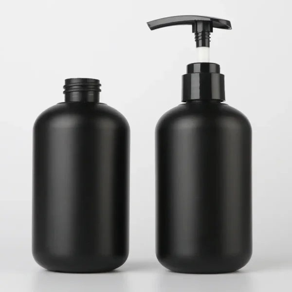 350ml Black Lotion Bottles
