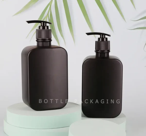 500ml Square Shampoo Bottle