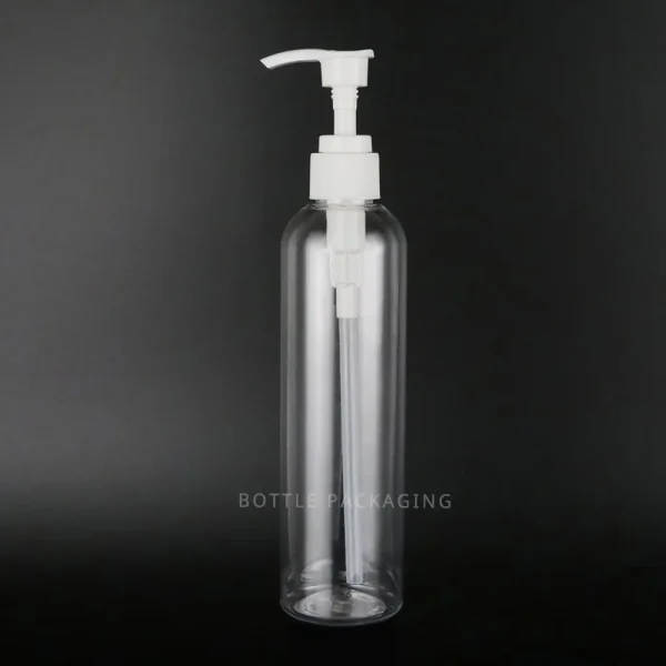 250ml Clear Lotion Pump Bottle